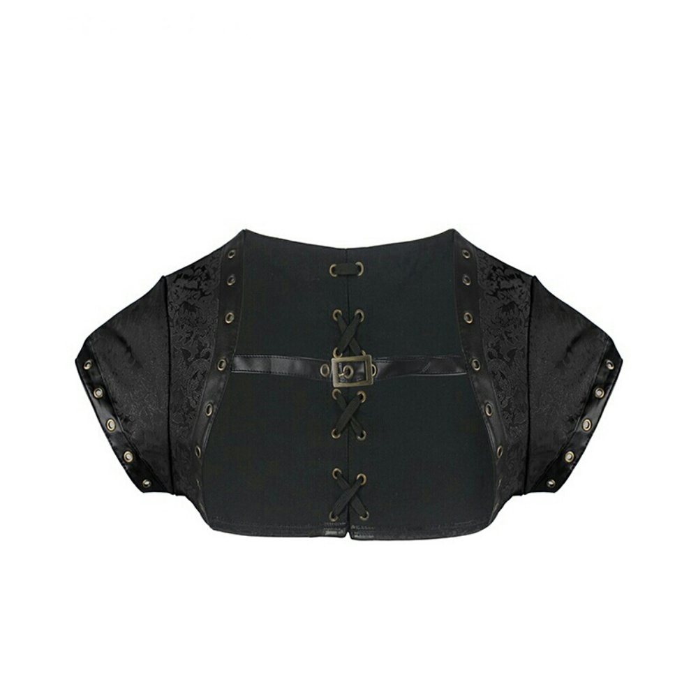 Black Steampunk Bolero Jacket